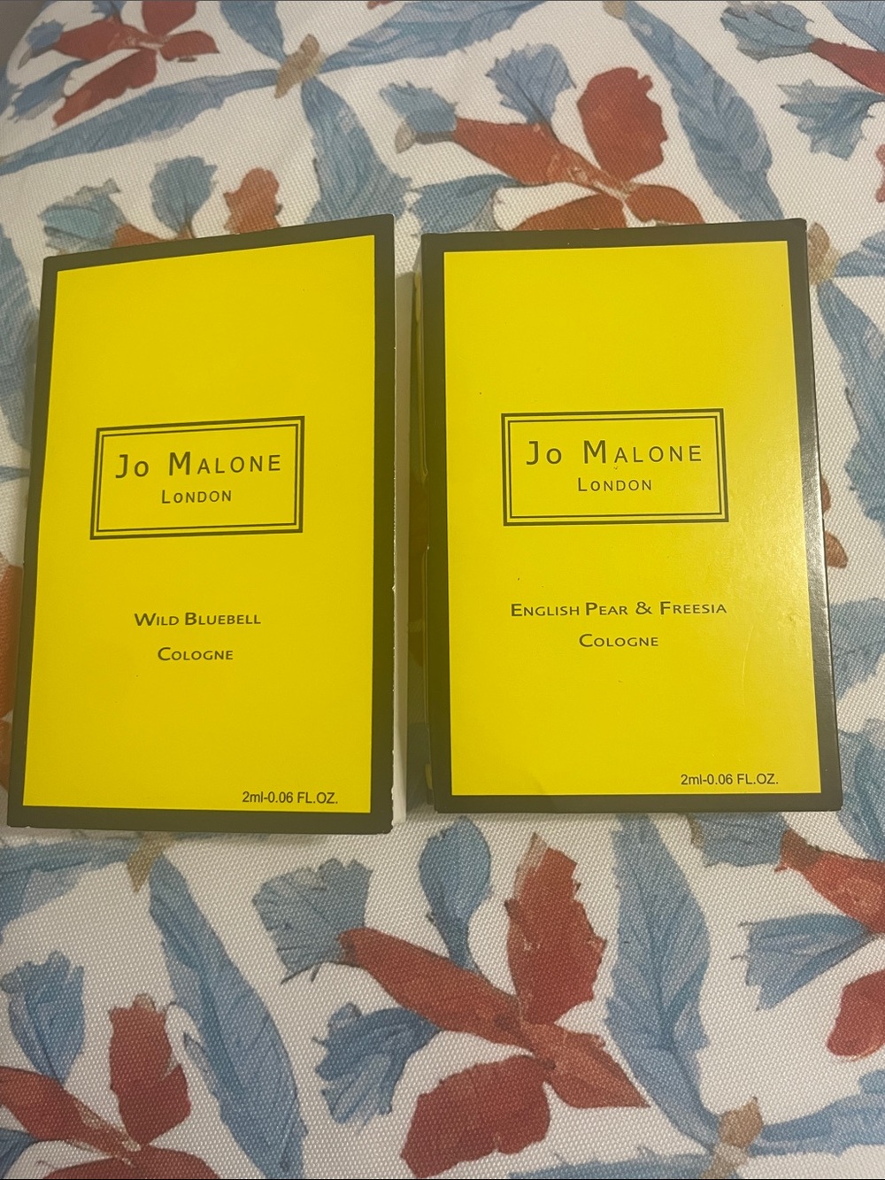 Jo Malone Yellow 2ml Cologne set of 2